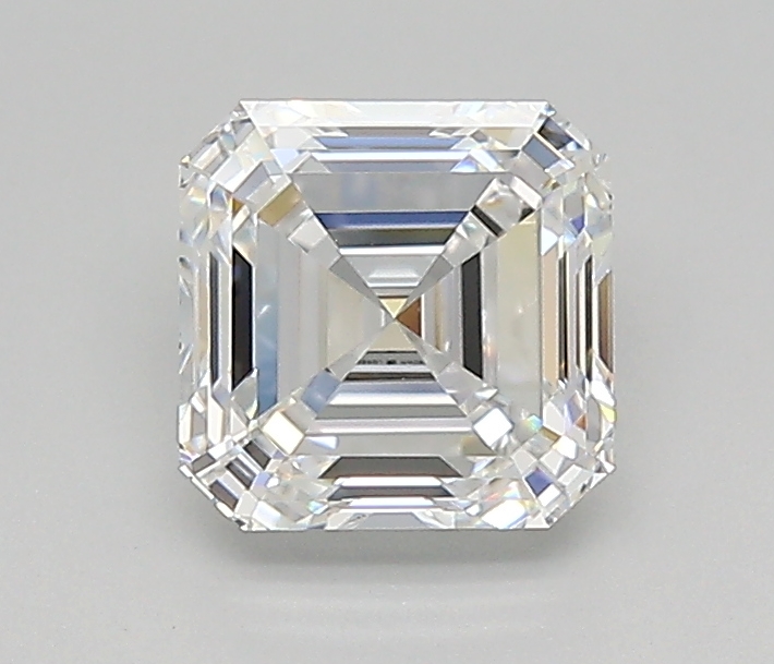 1.67 Carat E-VVS2 Ideal Asscher Diamond